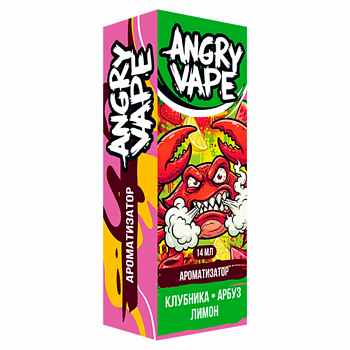Ароматизатор Angry Vape "Клубника арбуз лимон" 14мл (на 30мл)
